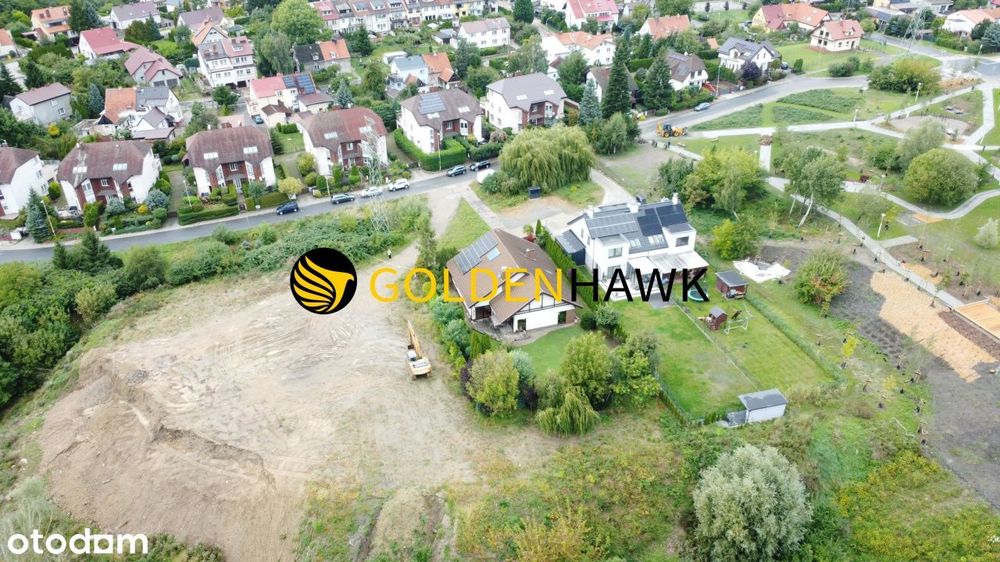 Działka budowlana 930mkw na bliskim Warszewie w at