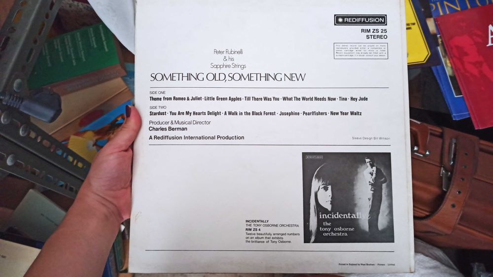 Peter Rubinelli & His Sapphire Strings_"Something Old, Something New"