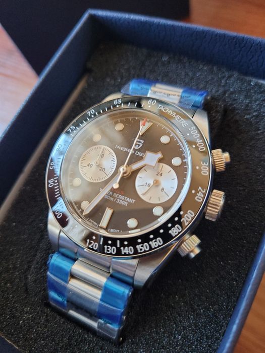 Zegarek Pagani Design Black Bay Panda chrono