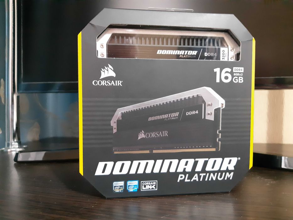Corsair Dominator Platinum 16 GB (2x8GB) DDR4 3200 MHz. НОВЕ!