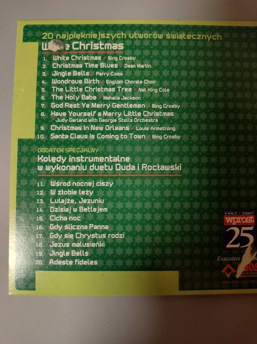 CD White Christmas Bing Crosby Nat King Cole Mahalia Jackson Armstrong