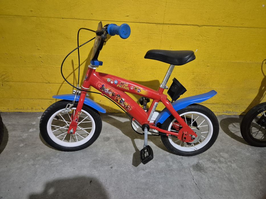 Bicicleta criança com rodinhas 3+