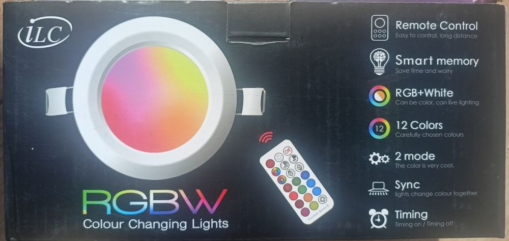 Lampy wpuszczane LED.