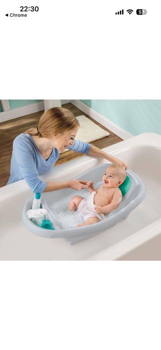 Дитяча ванночка 3 в 1 Comfy clean