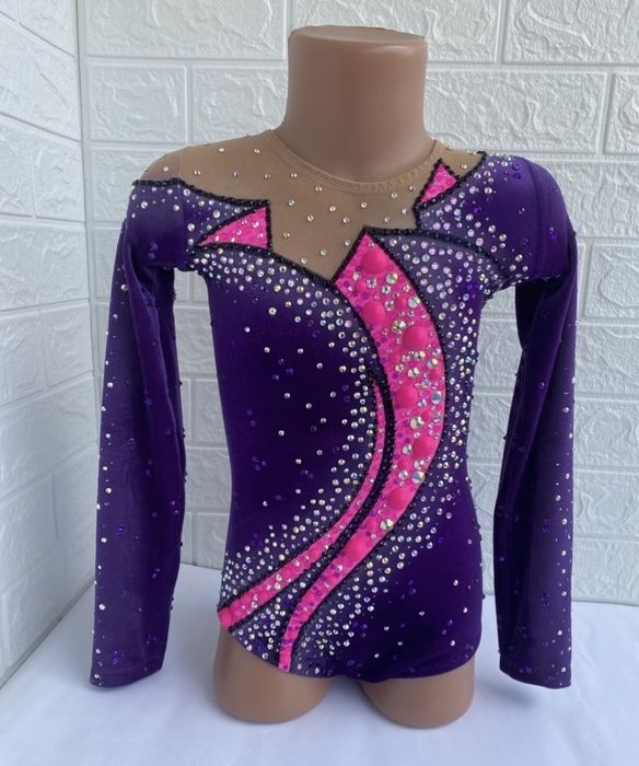 ПРОКАТ купальник для художньої гімнастики104.Художественная гимнастика