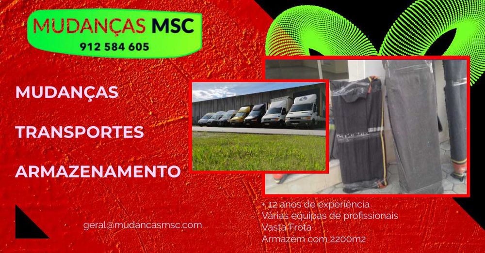 Mudanças MSC mais de 14 anos ao seu serviço Armazenamento temporário