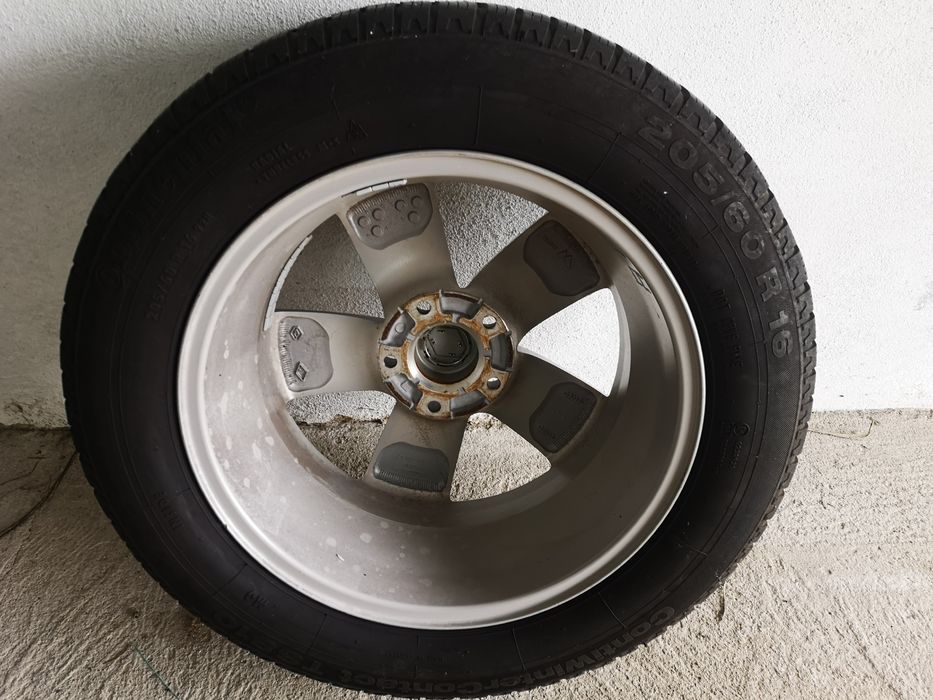4 Jantes R 16 com pneus continental