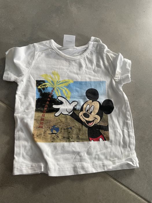 Koszulka t-shirt Mickey Mouse dziecięce 62 cm