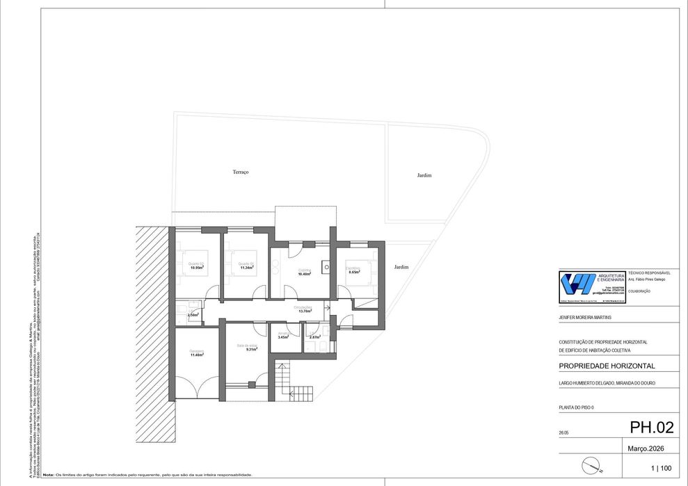Apartamento T3+1  com garagem + grande terraço