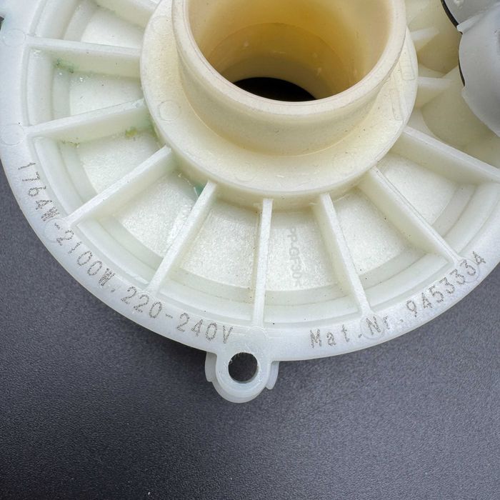 Grzałka zmywarki Miele plastik