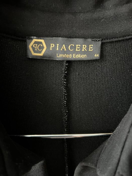 Стильна чорна сукня-поло PIACERE Limited Edition L-XL з вирізами