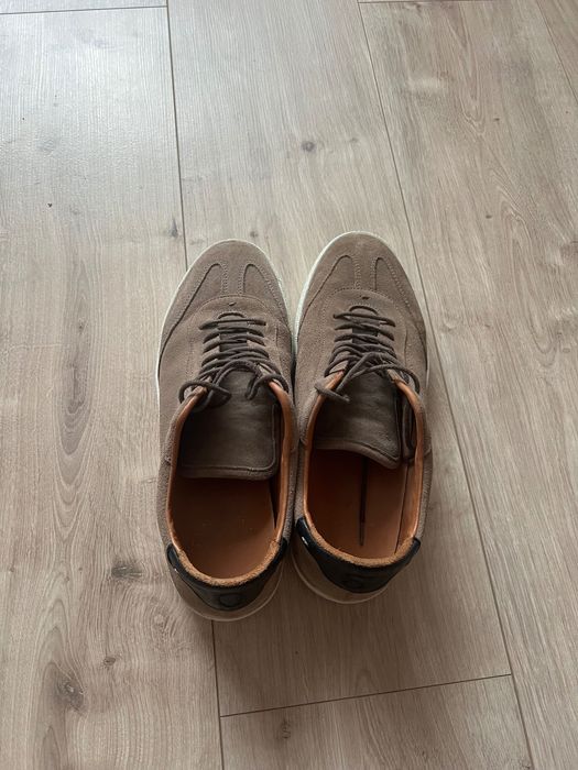 Кеди з натуральної замші