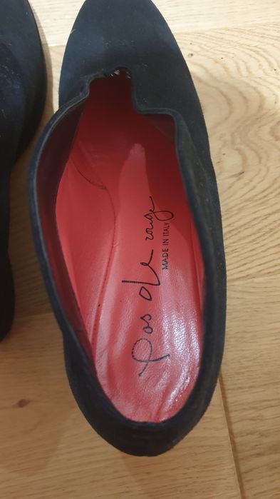 Wloskie półbuty Pas de rouge, skórzane! Rozmiar 39! Super stan!