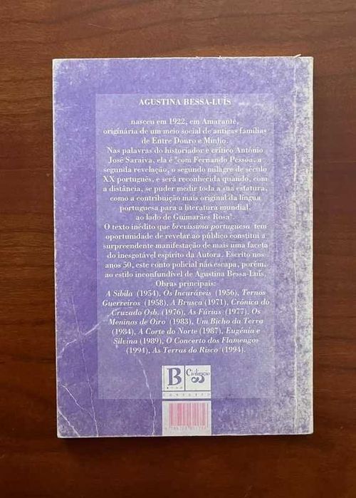 "Aquário e Sagitário" de Agustina Bessa-Luís