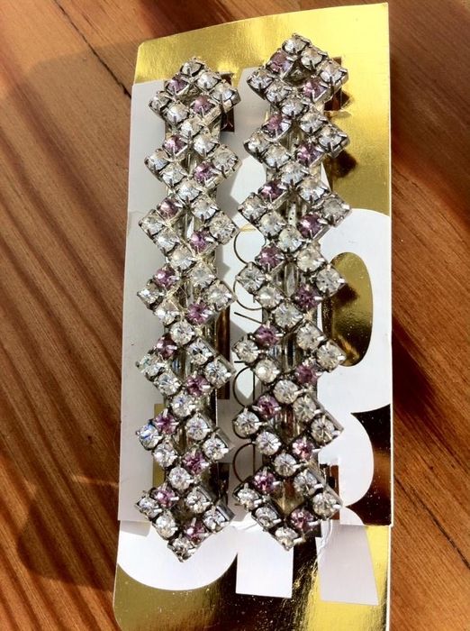 Заколка автомат- брош. Заколочка. Зажим. Шпильки. Бижутерия