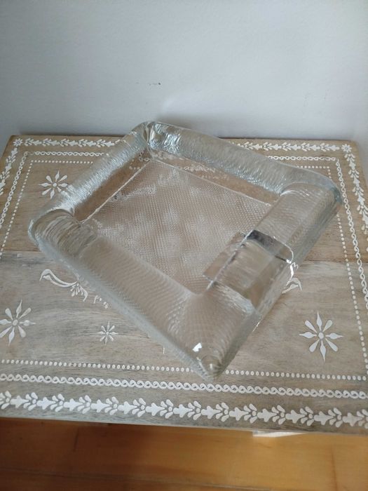 Antiga e invulgar Moldura Decorativa, vidro grosso