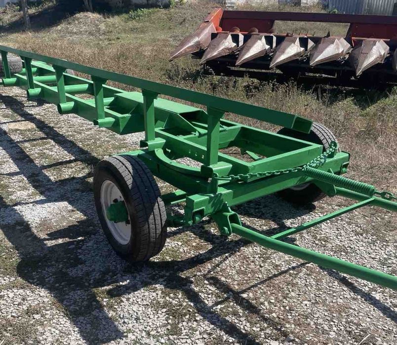 Універсальний Візок Тєлєжка Тележка Для Жатки, На Ресорах, На Кругу.