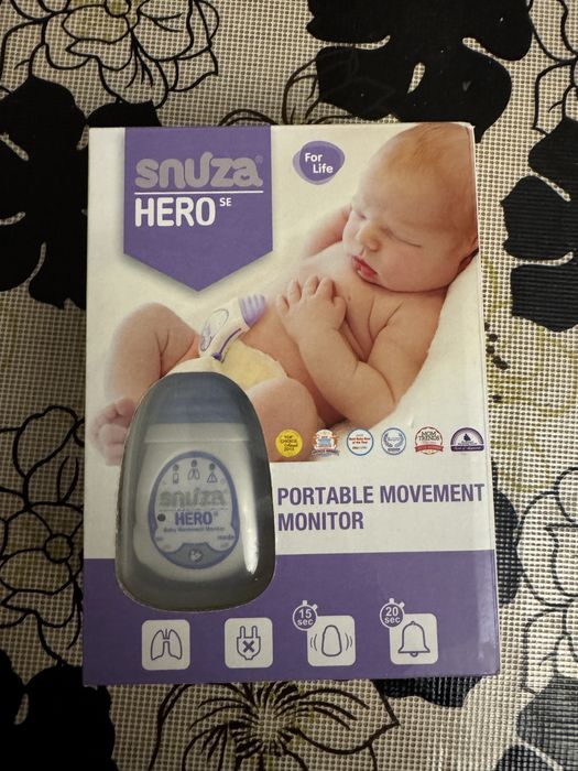 Монітор дихання немовляти snuza hero se  | контроль дихання