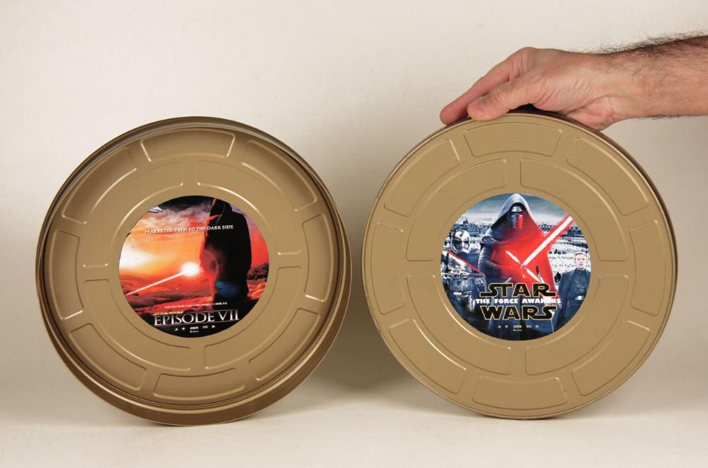 Star Wars Lata Promocional Sala Cinema estreia The Force Awakens