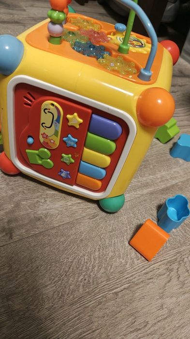 Kostka edukacyjna sensoryczna dla dzieci