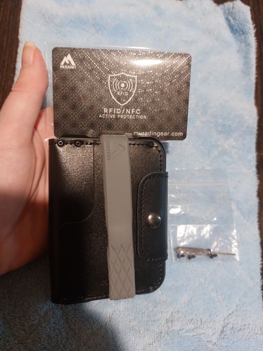 Гаманець, картхолдер чоловічий. Натуральна шкіра, новий