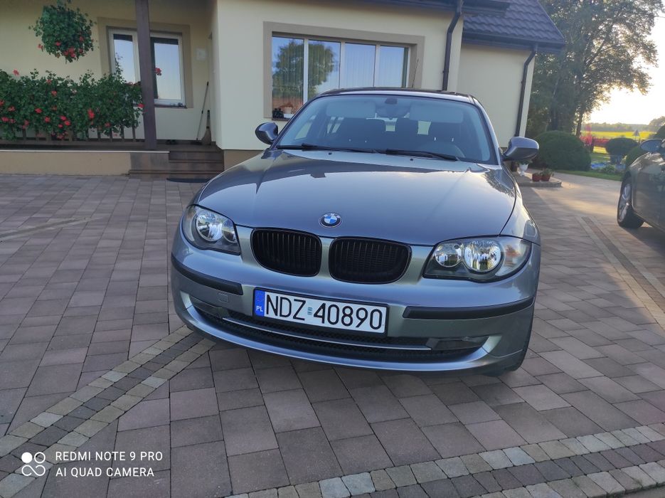 Sprzedam BMW seria1  Użytkowany przez kobietę stan bardzo dobry !