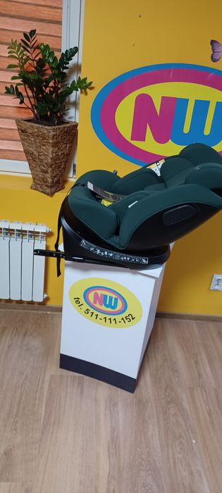 Nowy fotelik samochodowy obrotowy isofix SKLEP NW