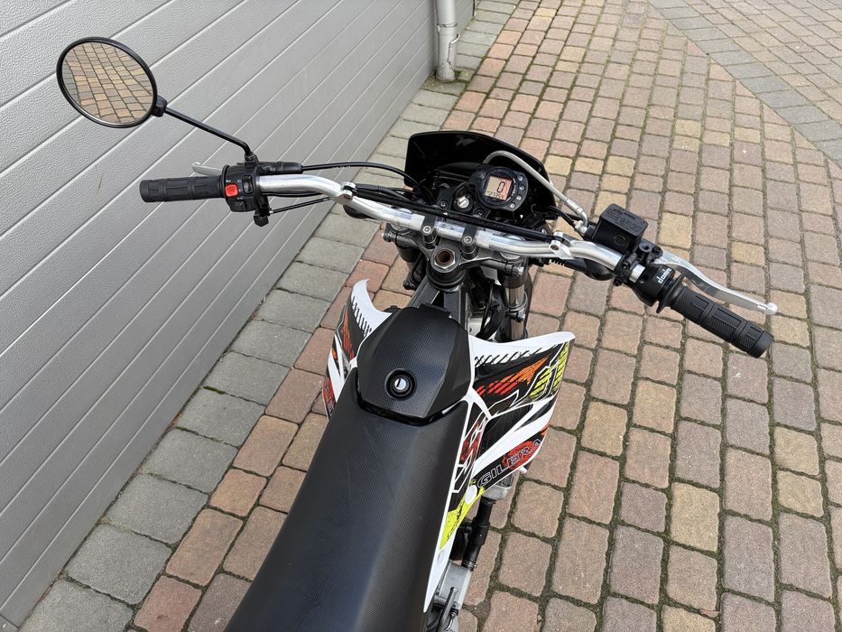 Gilera SMT 50 Supermoto 2016r Super stan transport