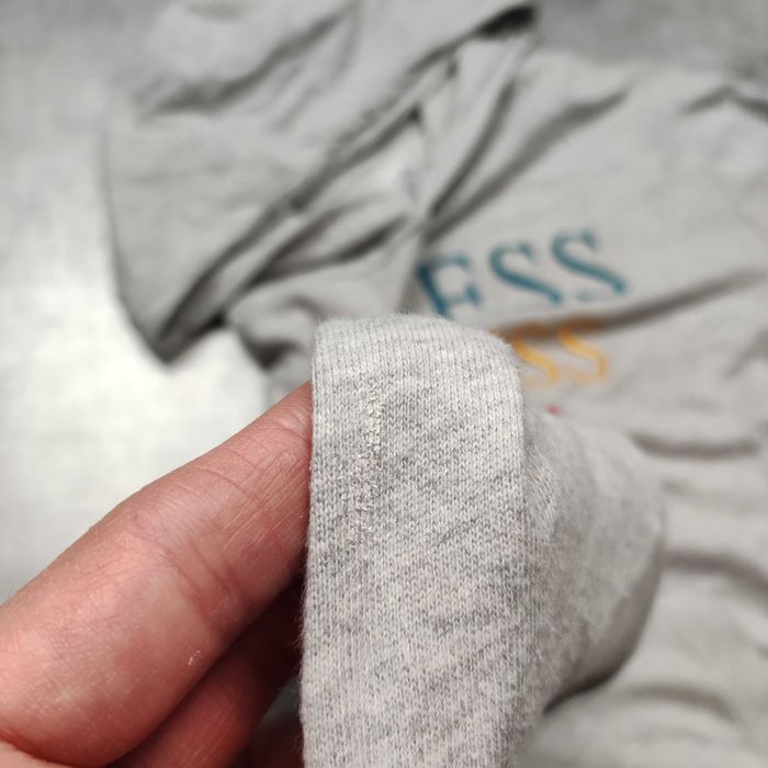 MĘSKA Bluza PREMIUM z Kapturem Bawełna Haft Logo Guess USA Hoodie