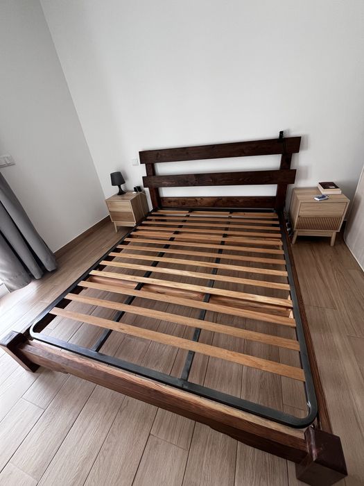 Cama de Madeira maciça