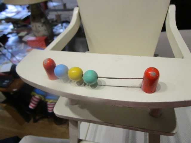 Cadeira antiga madeira brinquedo português cerca 60 cms altura