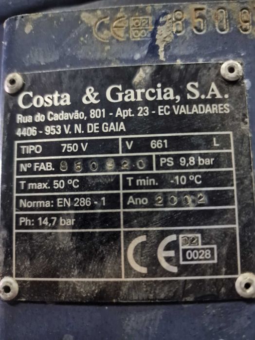 Reservatórios de Ar