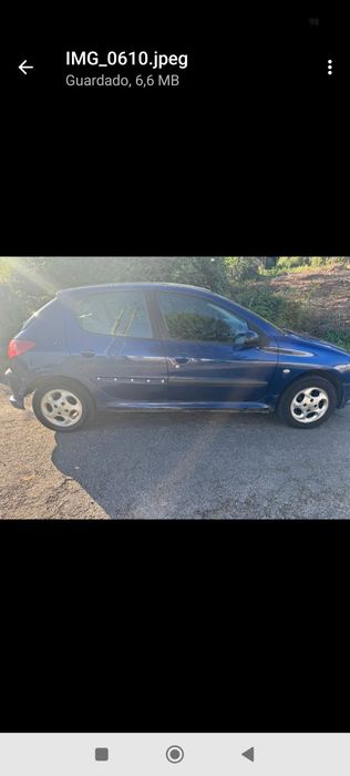 Peugeot 206 HDI 1.4 Diesel – Económico e Fiável