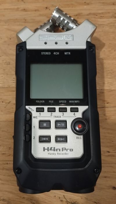 Zoom H4n Pro rejestrator 4-ścieżkowy XLR +48V + dead cat, pudełko