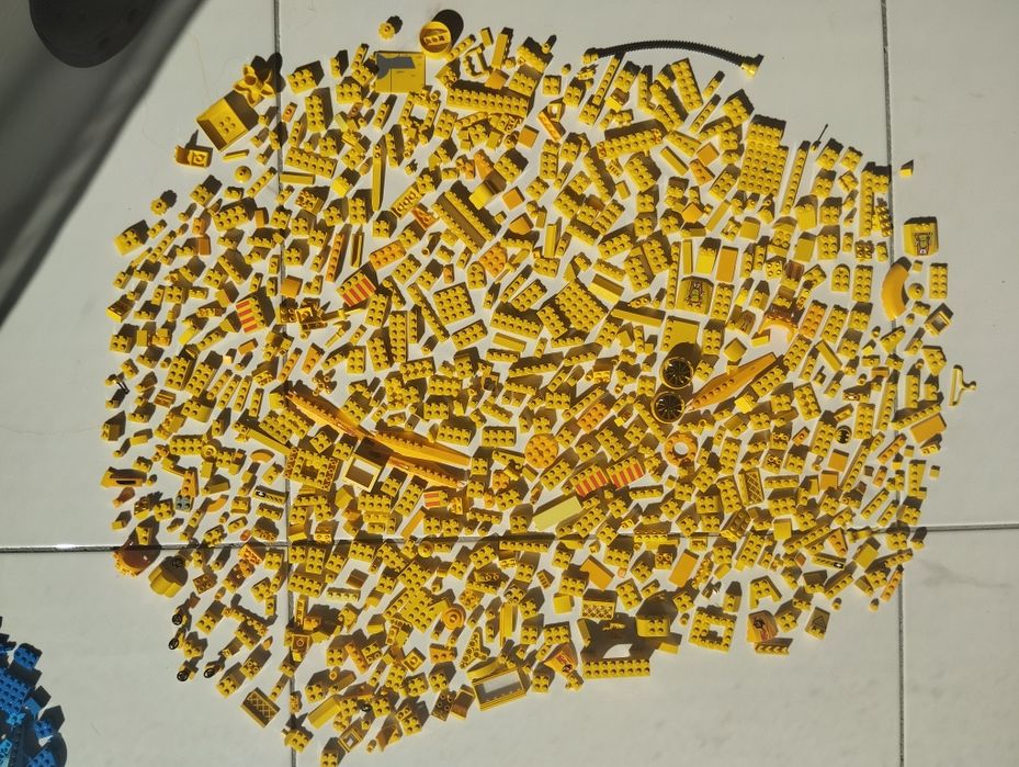 LEGO peças original cor amarelo