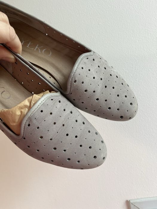 Mokasyny ,balerinki azjrowe Rylko