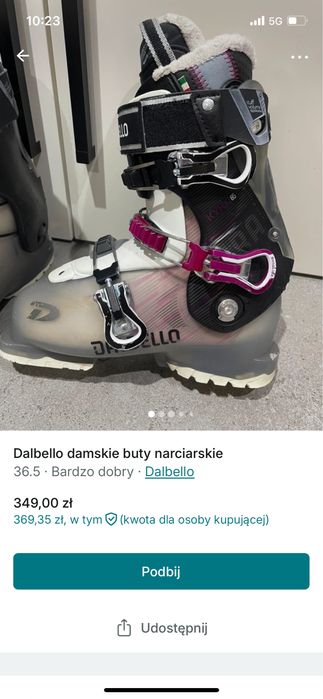 Buty narciarskie