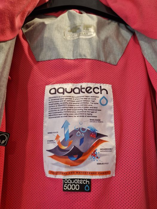 Kurtka przeciwdeszczowa 4F idealny stan