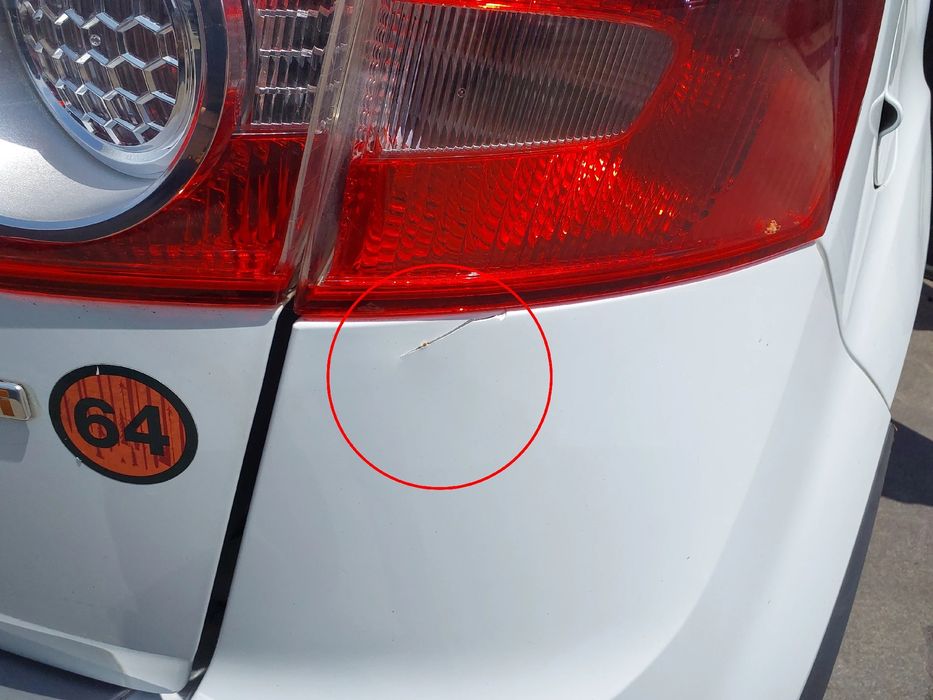 Pára-choques trás FORD Kuga I