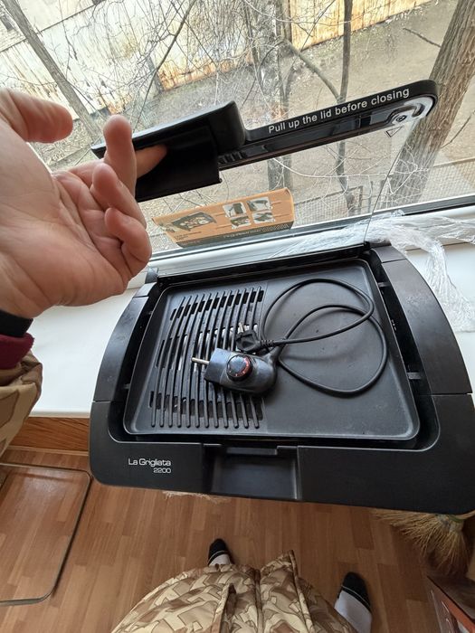 Гриль DeLonghi La Grigliata 2200W | Мощный электрогриль