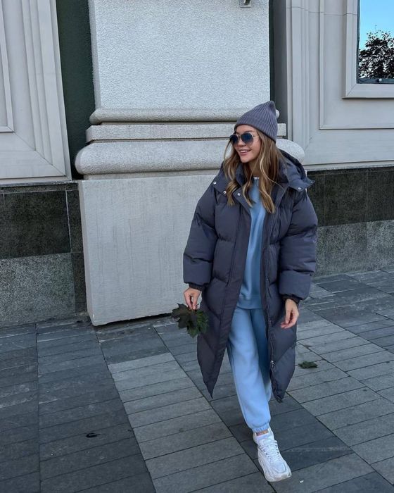 Женская зимняя куртка с капюшоном/Жіноча зимова куртка з капюшоном JF