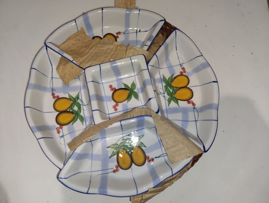 Тарелка  конфетница ваза