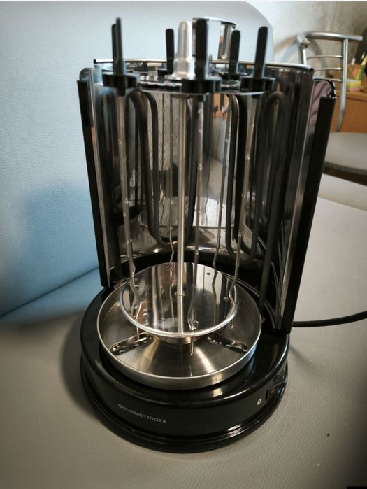 Гриль для кебабу та курки 1400 Вт Heinrich's HDG 8687