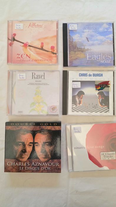 Vários Discos em Formato Cd