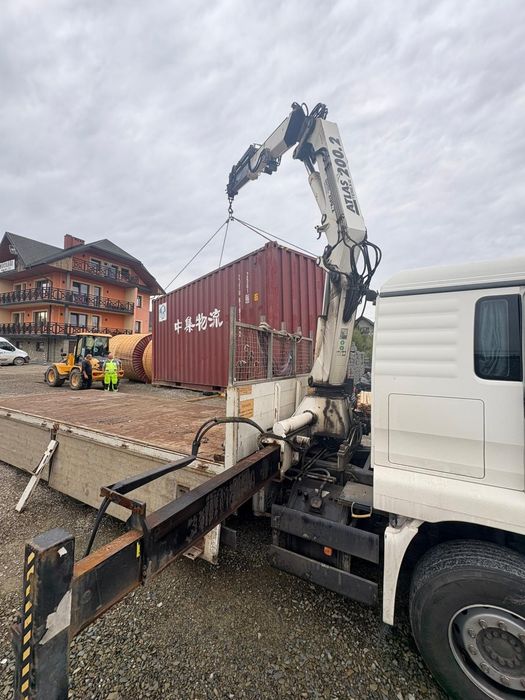 Uslugi hds transport kontenerów