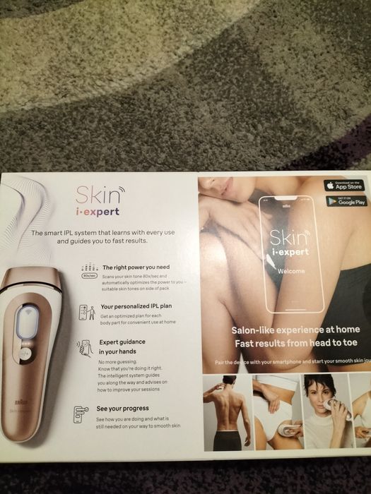 Depilator laserowy Braun skin i expert nowy z 5 letnią gwarancją