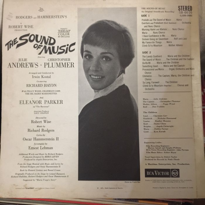 Vinil: The Sound of Music - 1965 red label