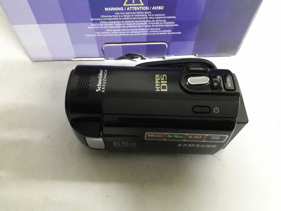 Maquina filmar samsung