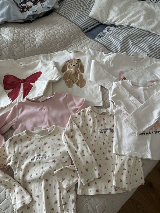 Koszulka  bluzka z dlugim rekawem Zara 98