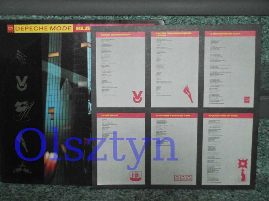 Płyta winylowa Depeche Mode Black cebration, LP, jak nowa